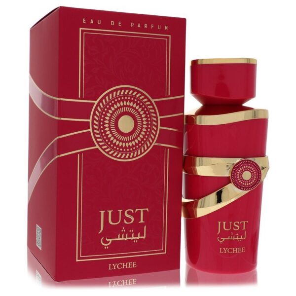 Fragrance World Just Lychee by Fragrance World Eau De Parfum Spray (Unisex) 3.4 oz (Women)